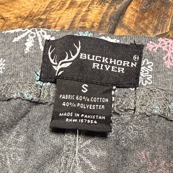 NEW WITH TAGS Buckhorn River Women's Snowflake Pajama Pants - Picture 4 of 4